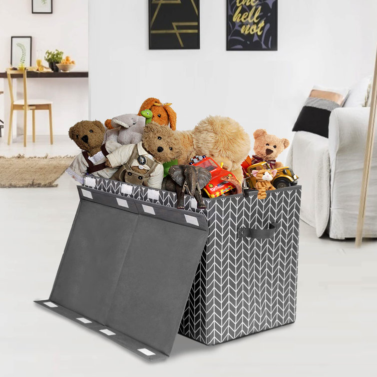 Latitude Run® Large Toy Box Chest Storage Bins With Lid, Toys